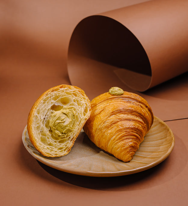 Croissant cu fistic