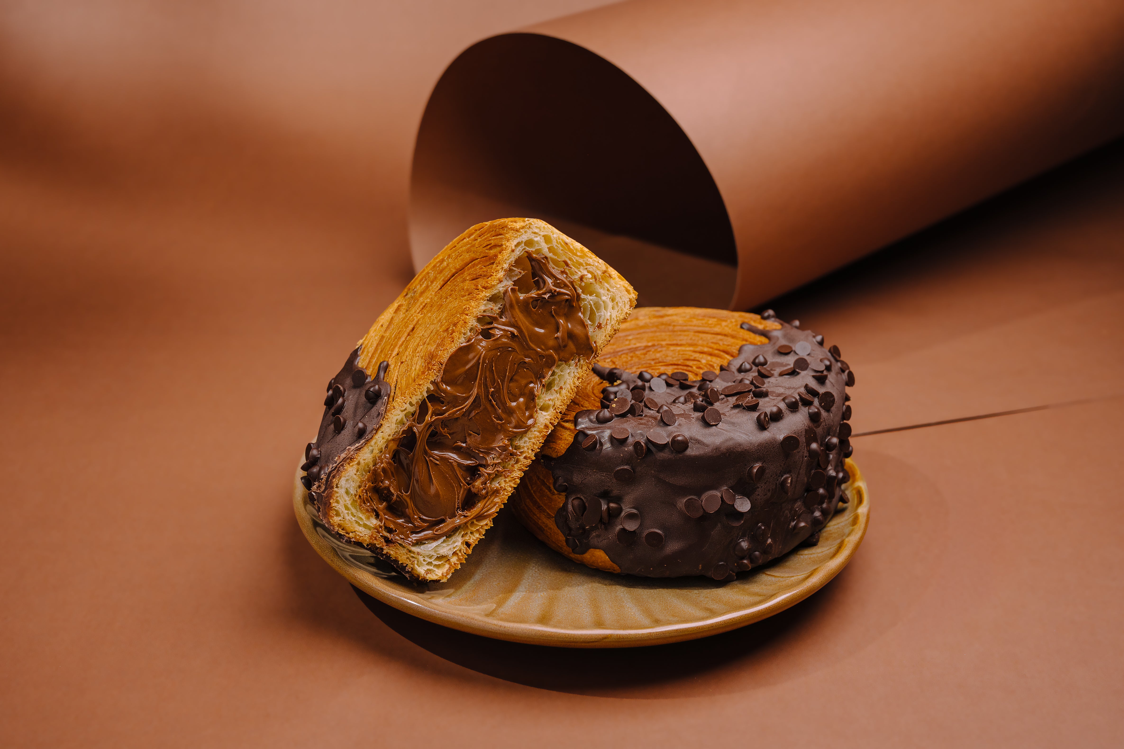 New York Rolls cu ciocolată